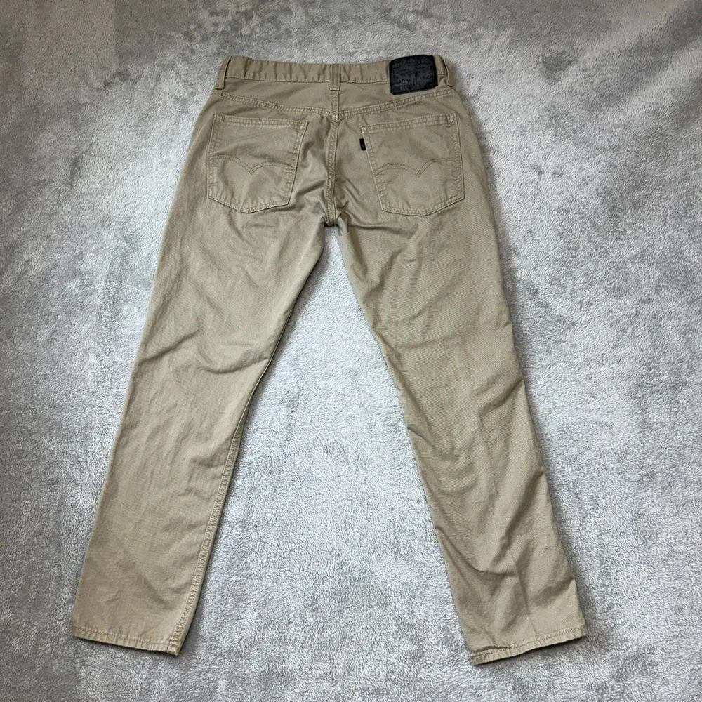 Levis 511 Jeans Mens 32X30‎ Tan Slim Straight Low Rise Modern Twill Preppy